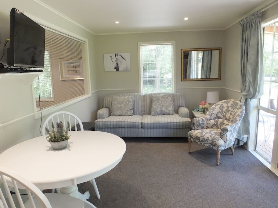 Stylish and comfortable living area