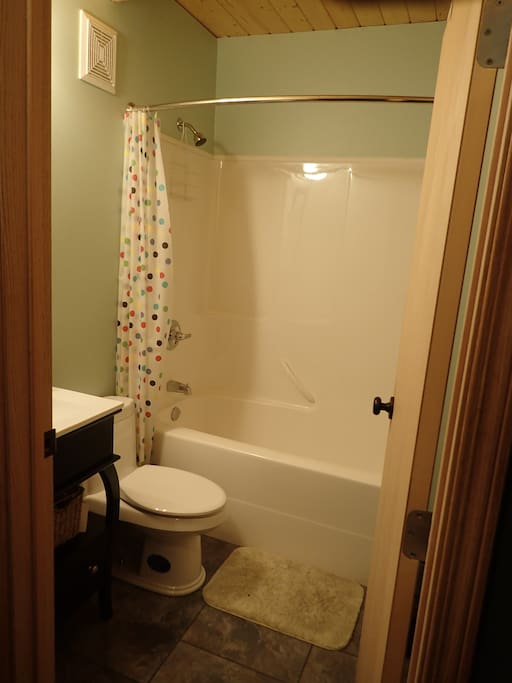 Private bathrooms...