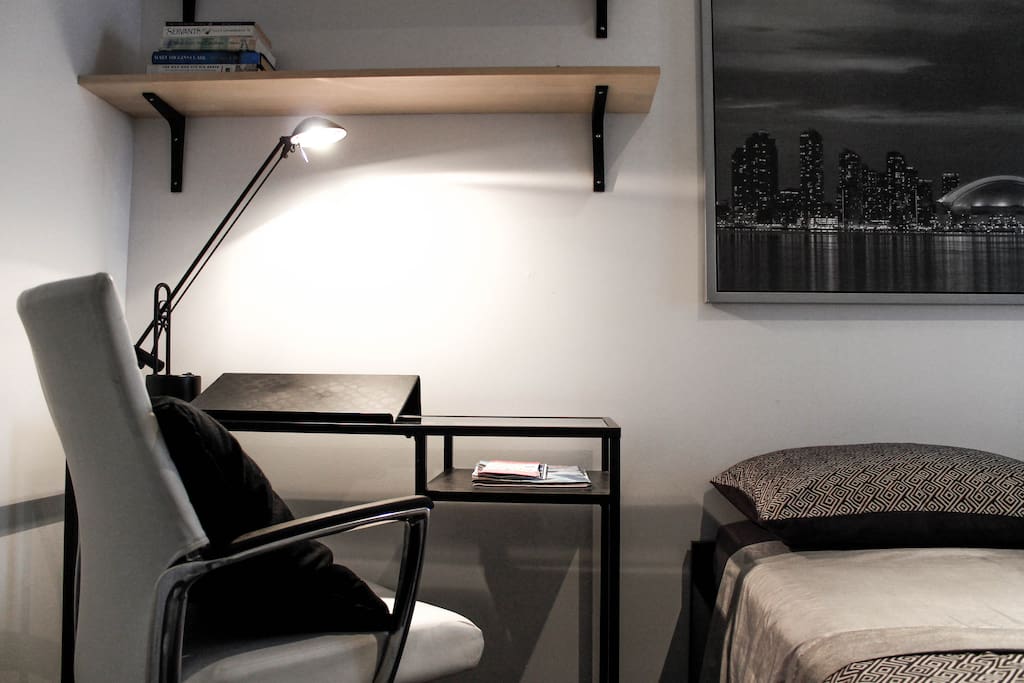 You can comfortably work or study from your room...