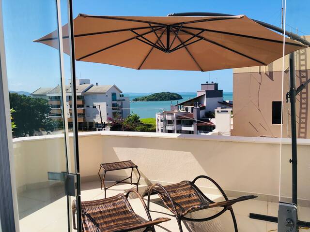 Cobertura em Canajurê com vista para o mar VDM301