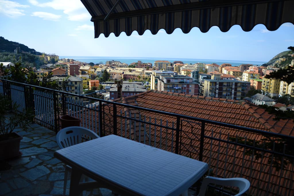 Panorama dal terrazzo