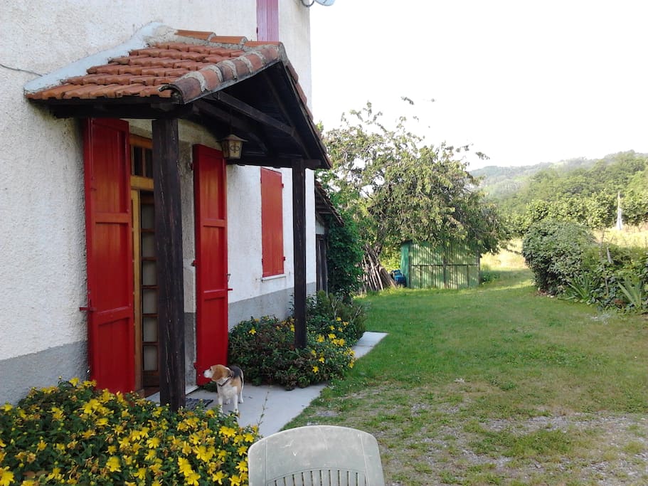 Vista sul giardino