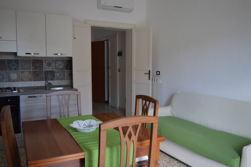 spazio comune: living e cucina