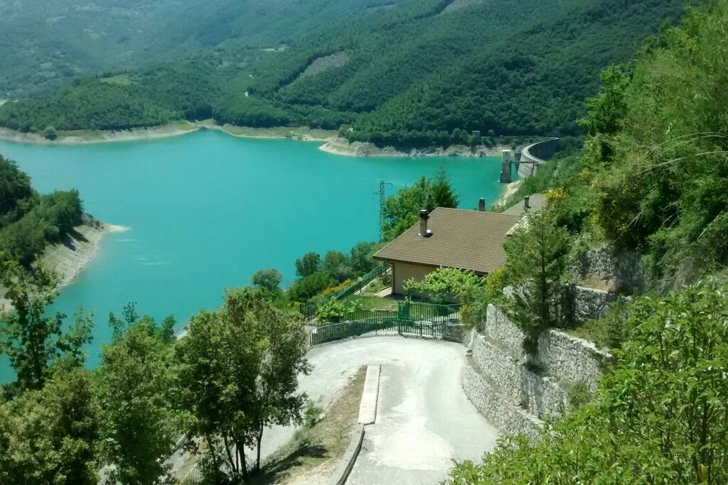 vista dal balcone