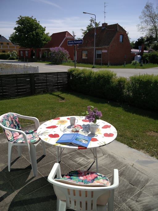 Terrasse mod vest