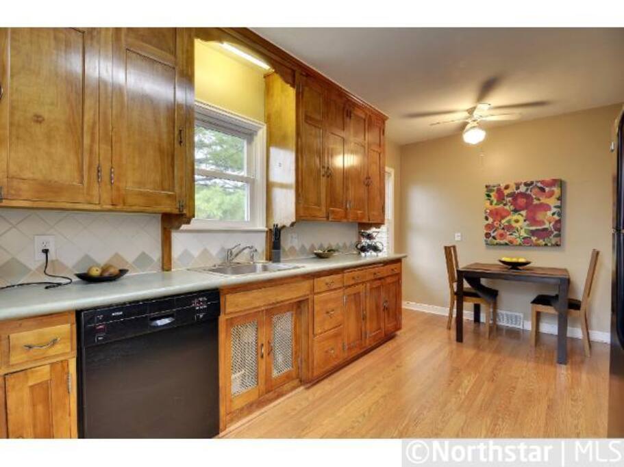 Kitchen has been re-done since this picture