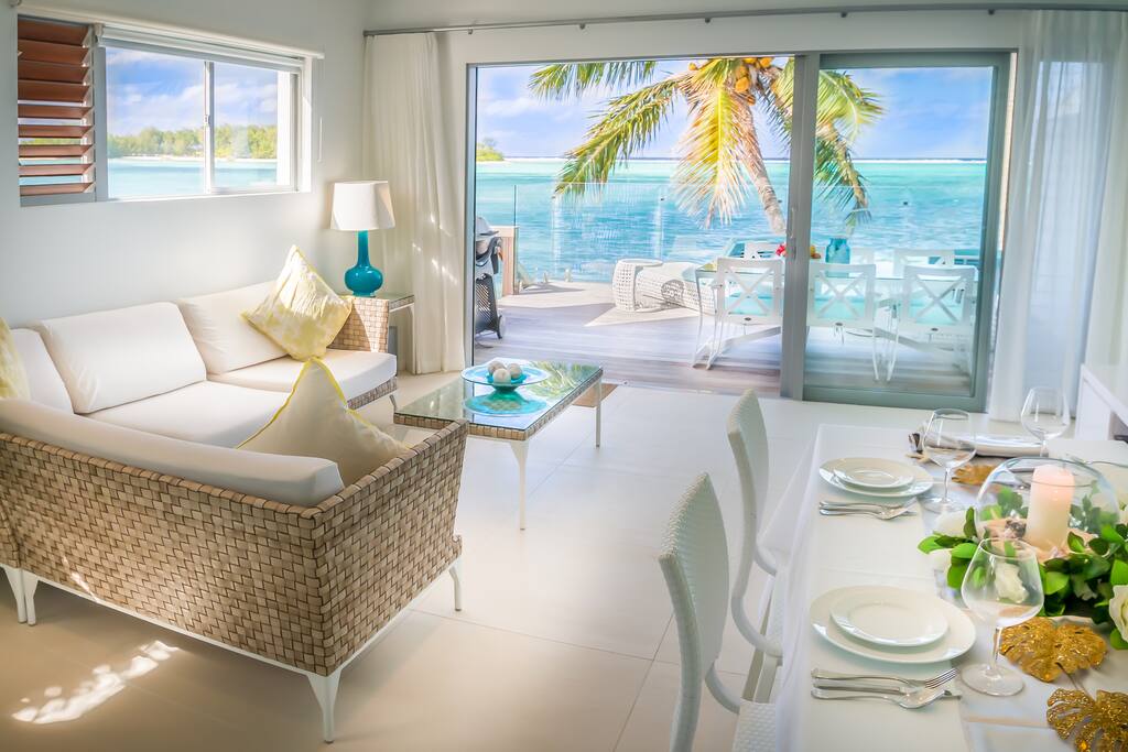 Dine in your villa