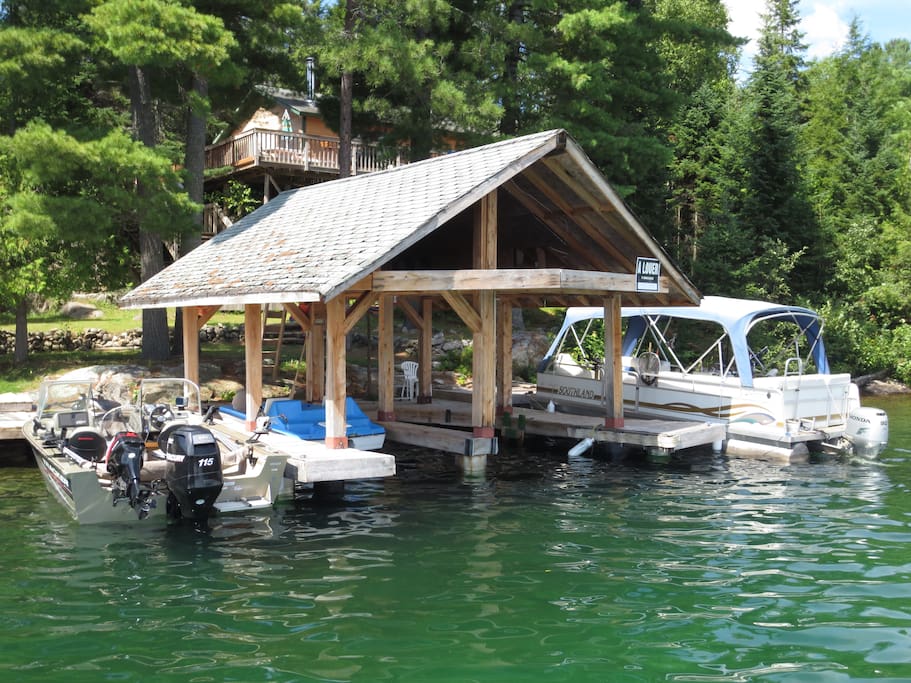 Chalet LE HUARD au Lac des 31 Milles Chalets à louer à Bouchette, Québec, Canada