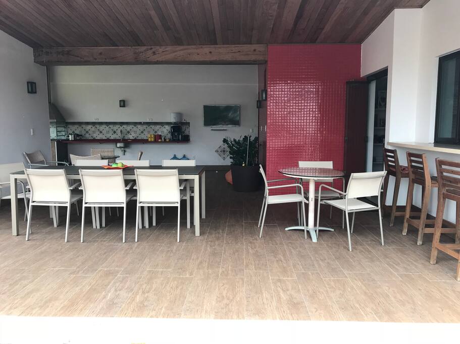 Amplo espaço Gourmet