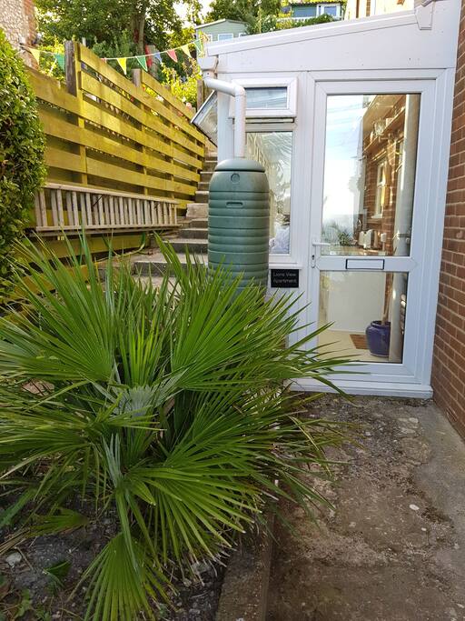 Entrance door to apartment.