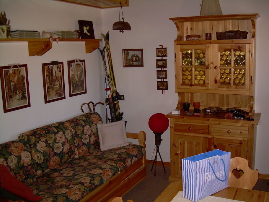 Salottino con divano letto