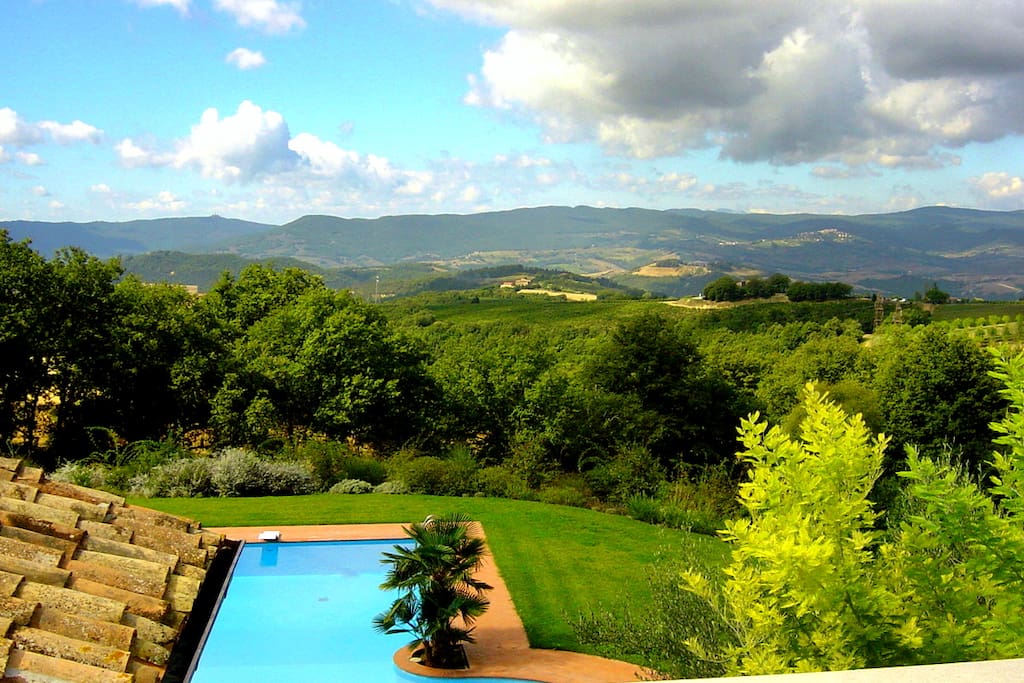 View from master bedroom