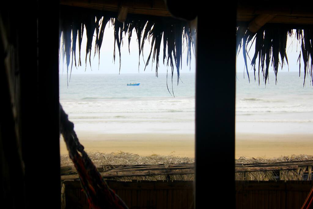 vista desde el deck.