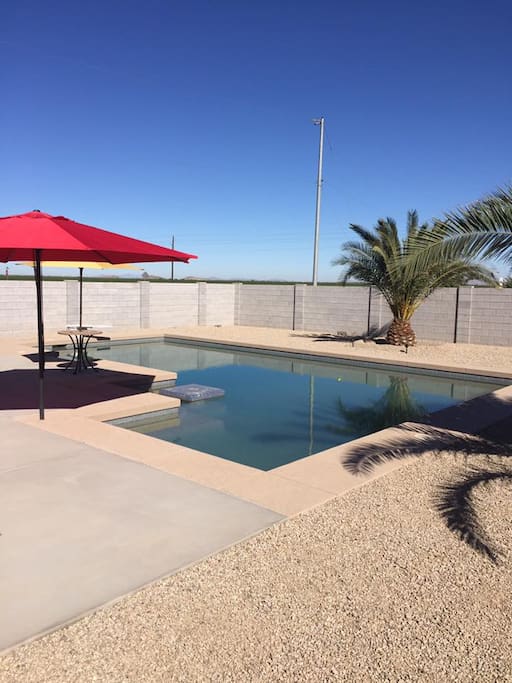 Pool area