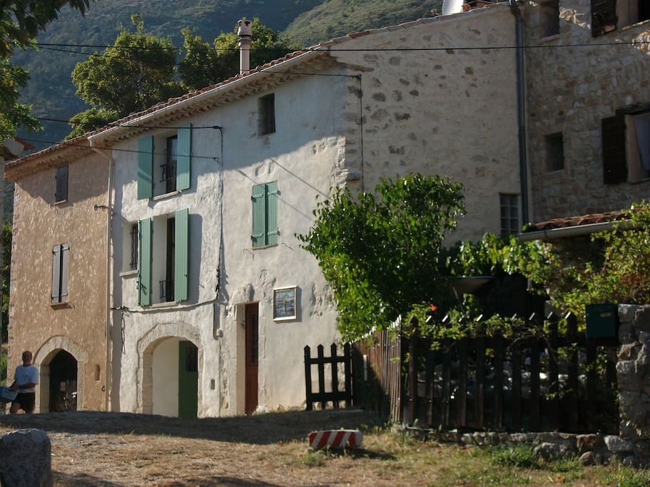 façade de la maison