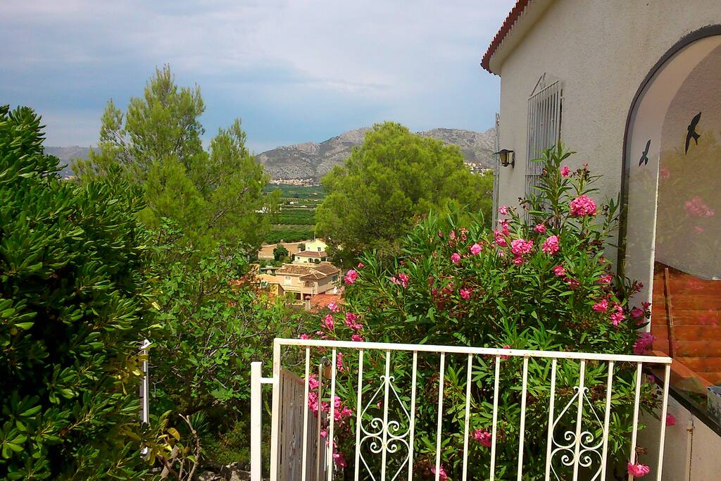 Top of Steps down to Casita de la Vida