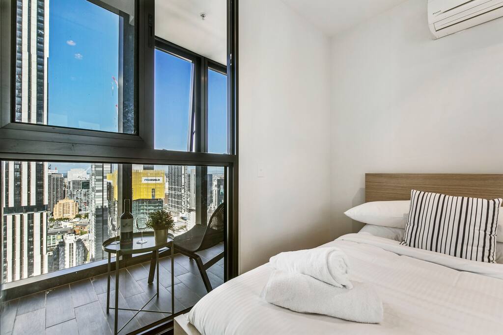 Bedroom with a view