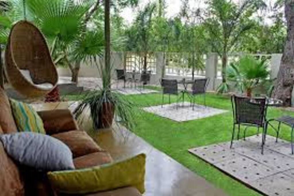 Outside area