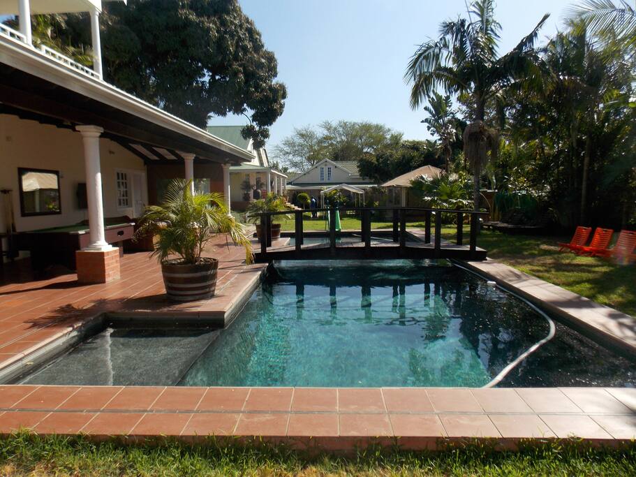 Back Garden and Pool