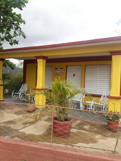 Portada de la casa