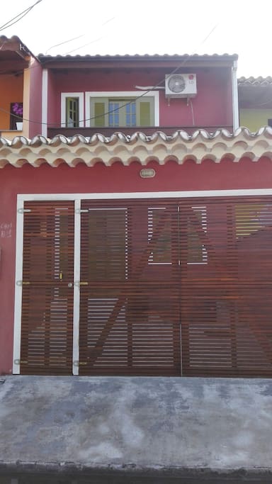 Frente da casa.