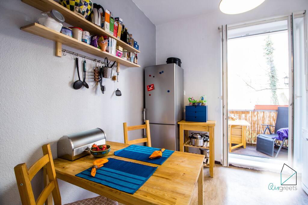 Bright & lovely kitchen to spend nice time.