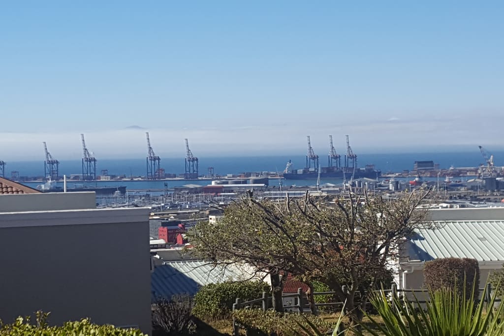 Harbour view from porch