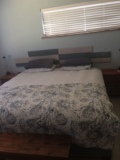 Main bedroom with king-size bed