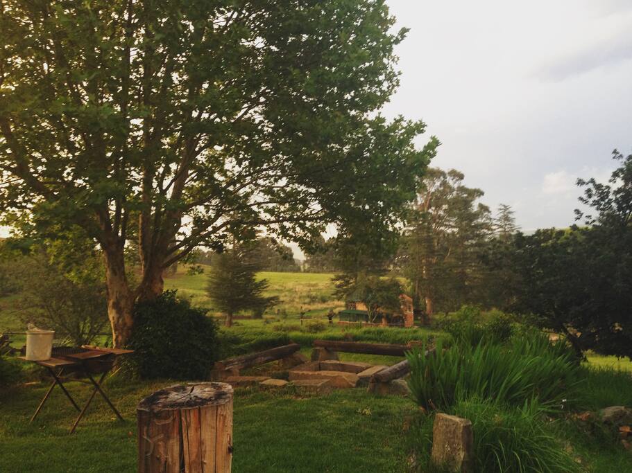 Gorgeous views and great boma area.