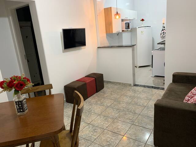 Apartamento para até 6 pessoas pertinho da praia!