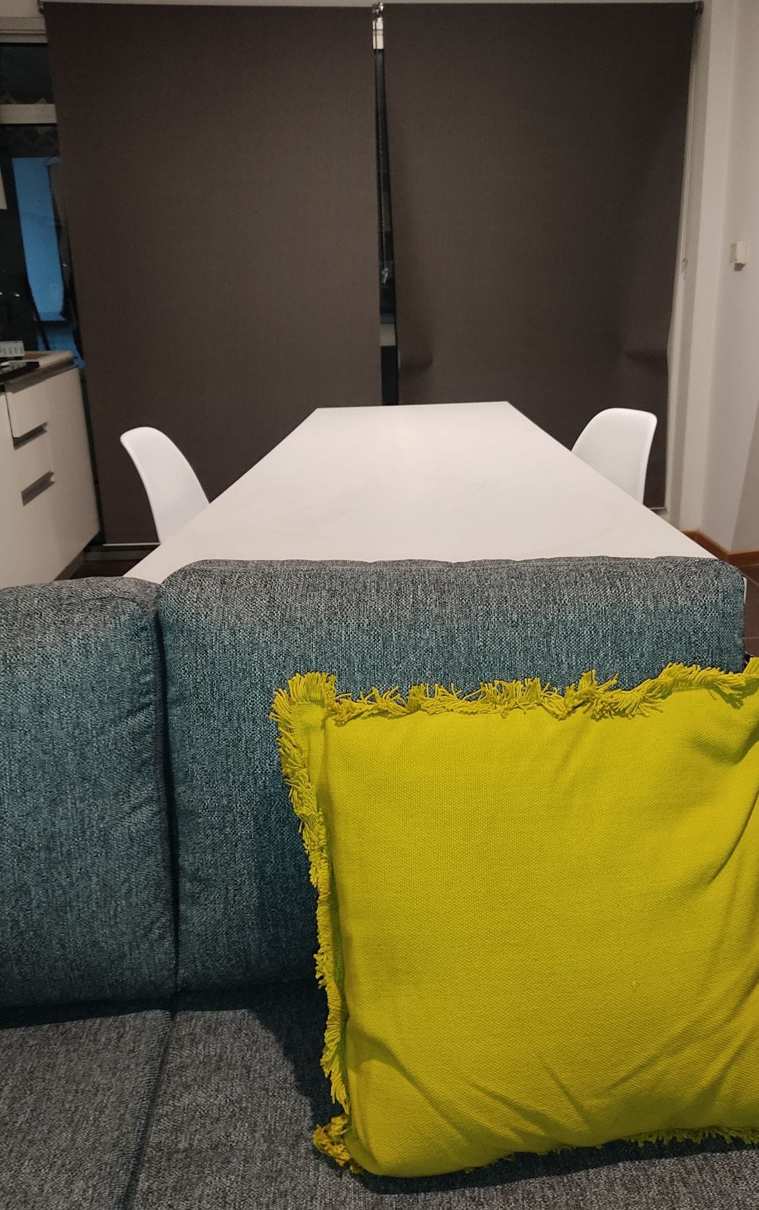 Მისაღები ოთახი + სასადილო ოთახი