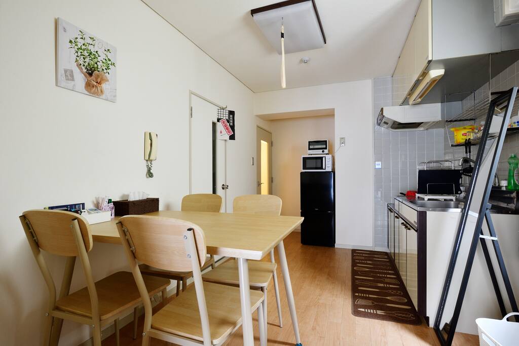 The kitchen living room