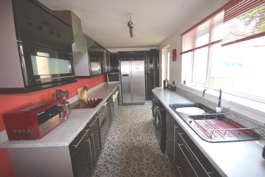 Modern equipped kitchen