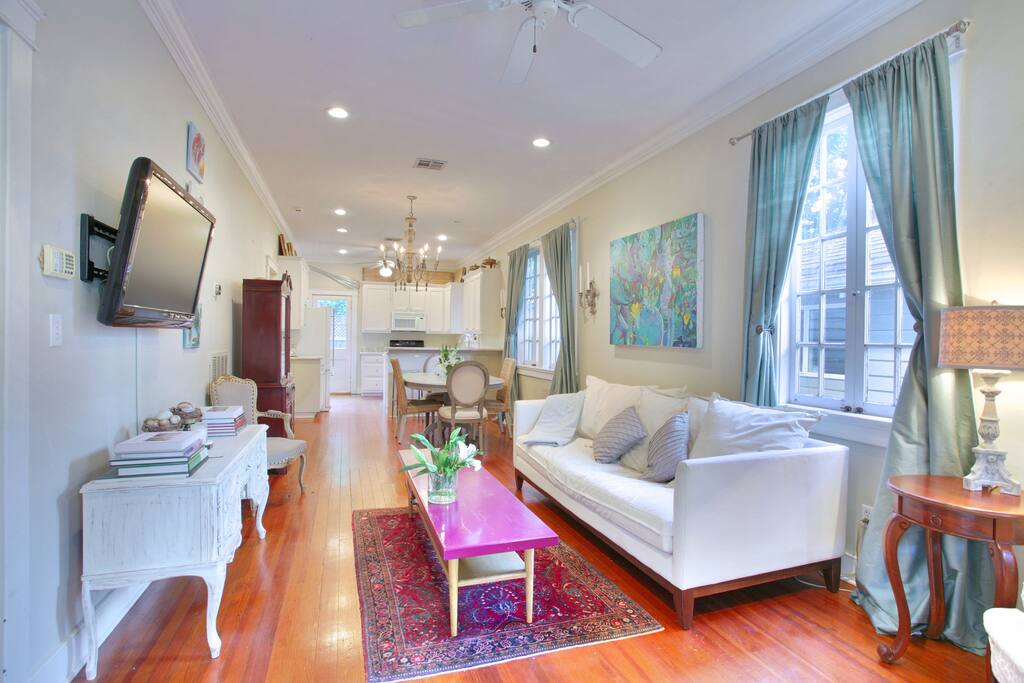 Walking in from front door