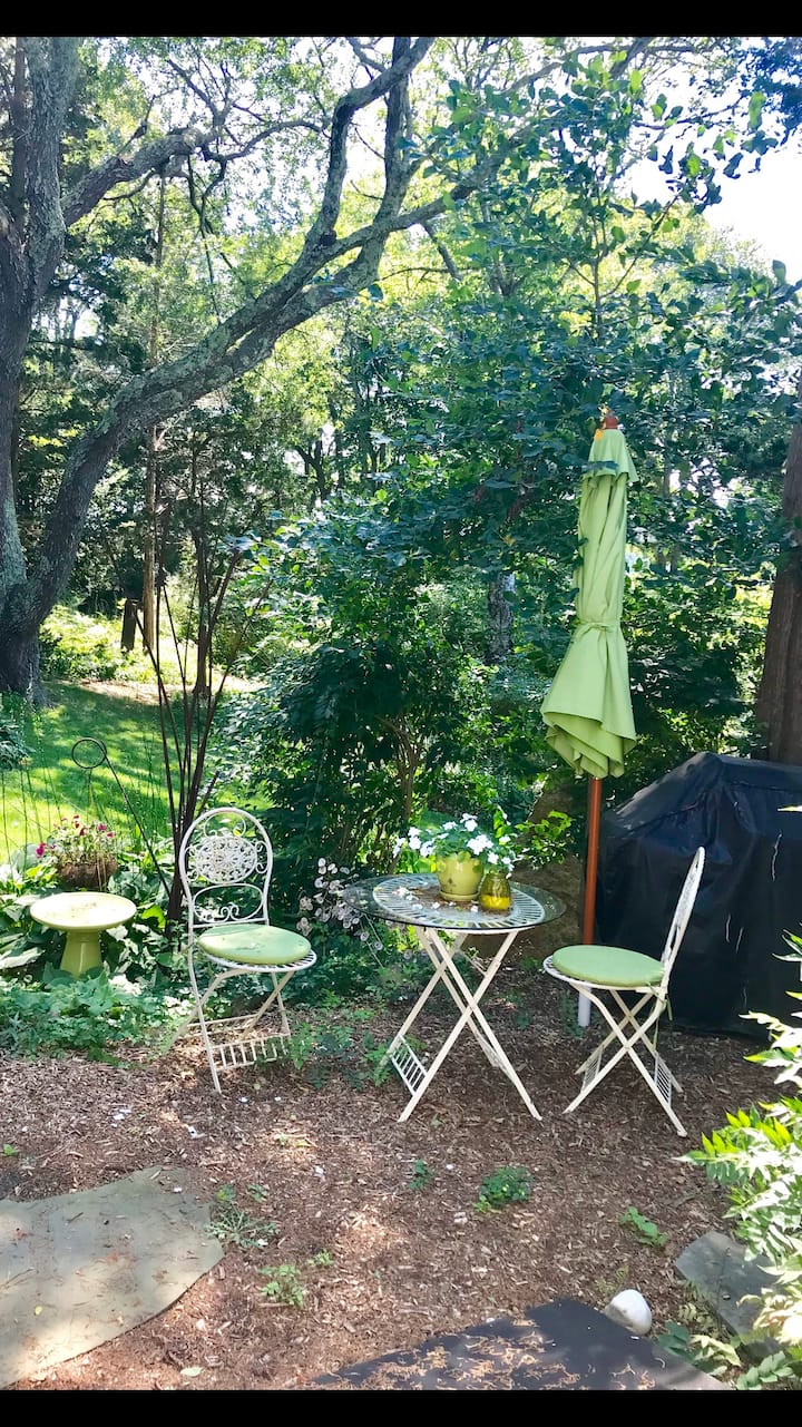 Boutique Studio   nestled in Cape Cod gardens
