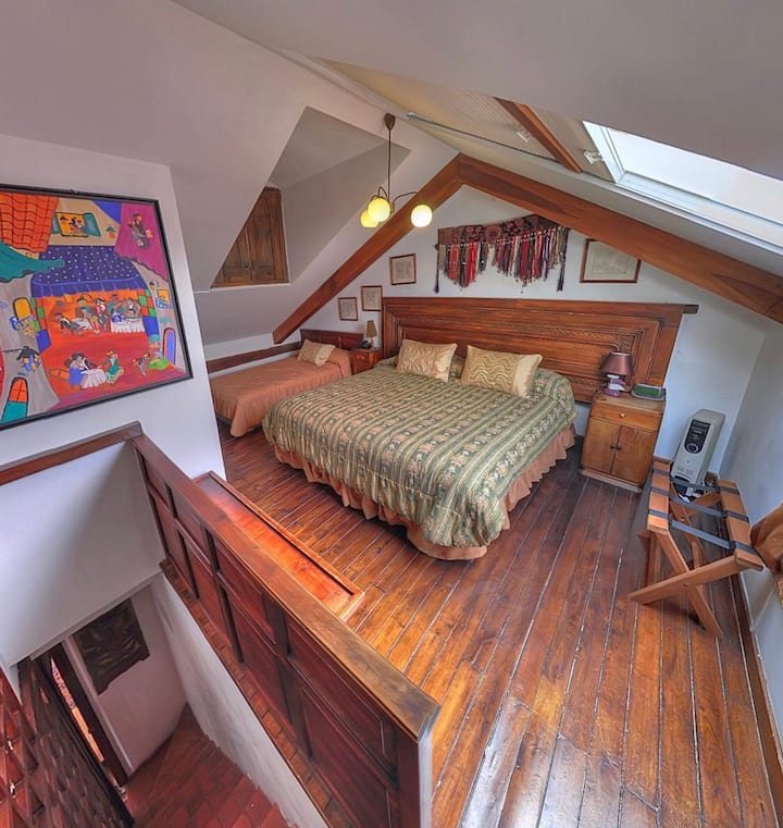 San Marcos Double Room Quito, Ecuador Airbnb Airbnb