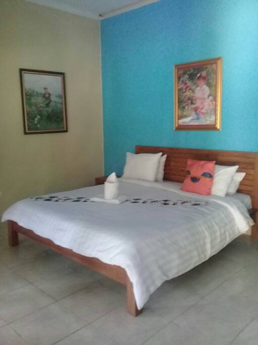 Bed room with sea view