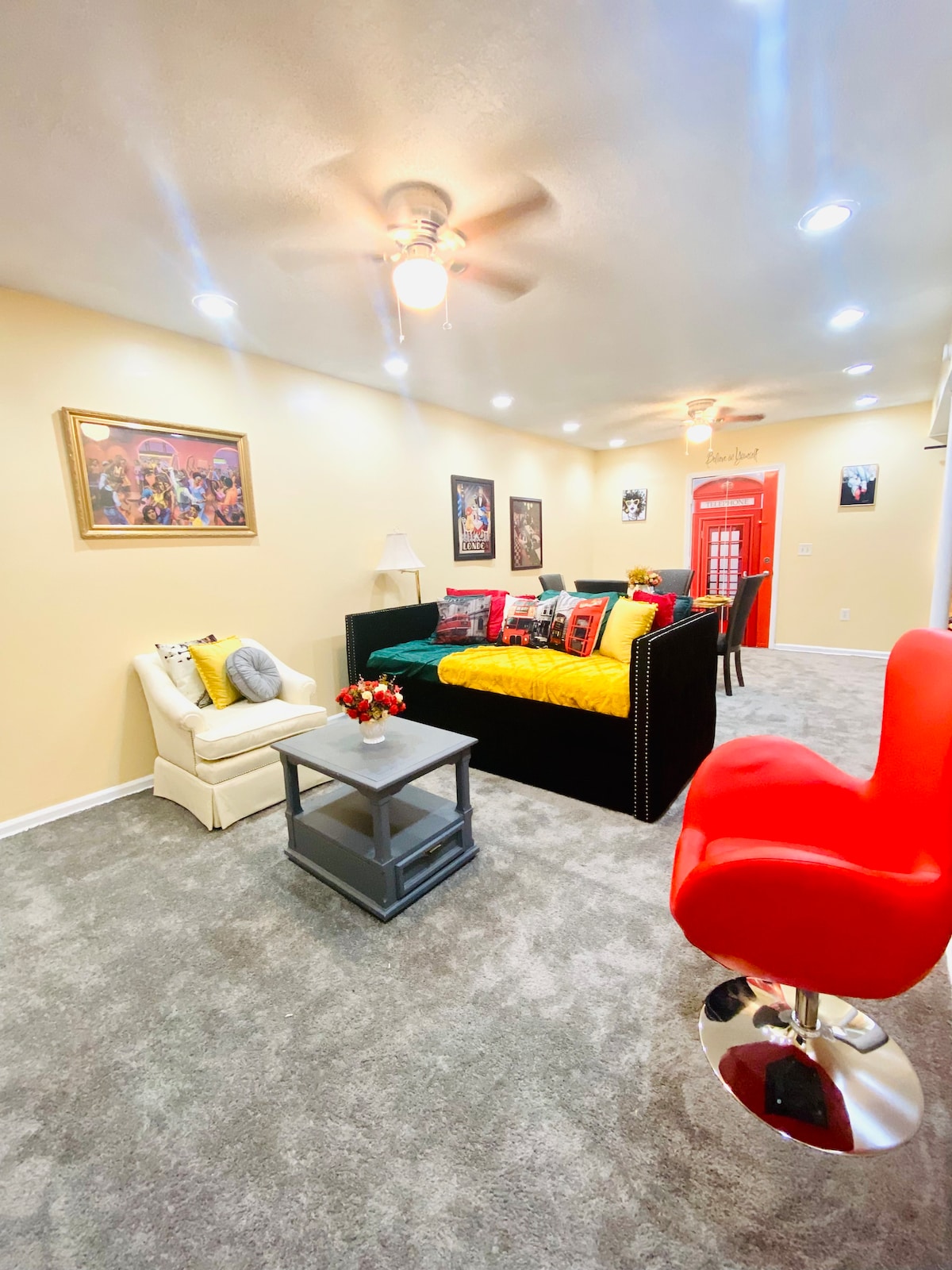 غرفة المعيشة