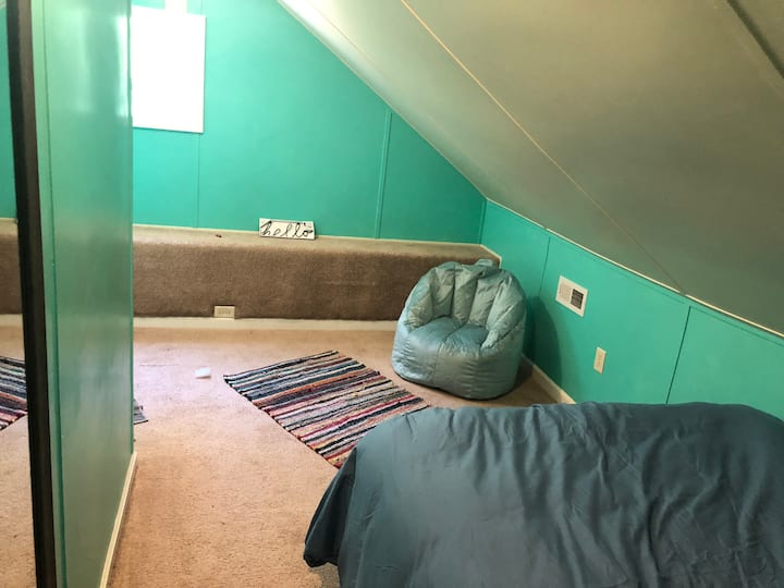 Fun bean bag chair for extra seating