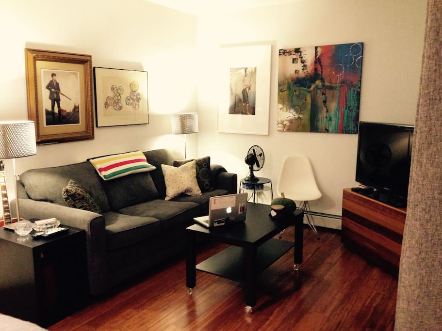 Living room with Sofa Bed