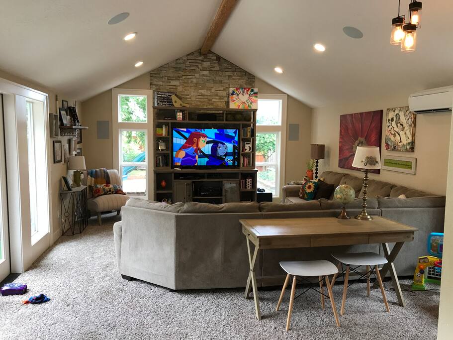 Large sectional for gatherings