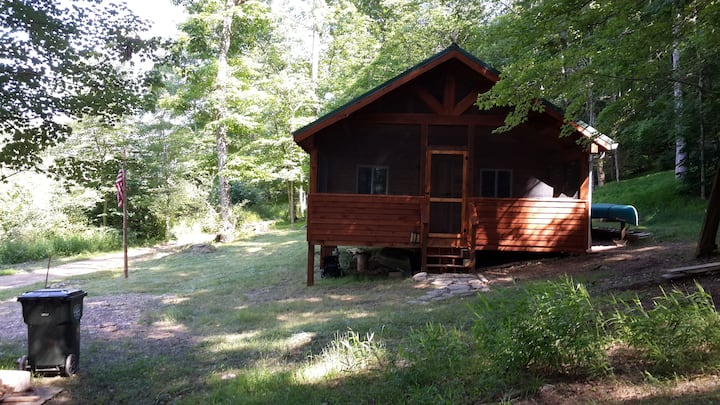 Rustic Cabin on Cacapon River for Private Getaway - Cabins for Rent in  Great Cacapon, West Virginia, United States - Airbnb