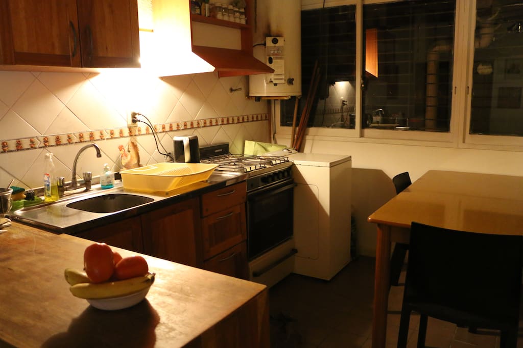 The kitchen
