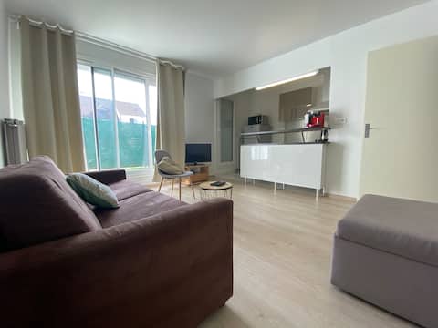 Entire renovated studio with garden