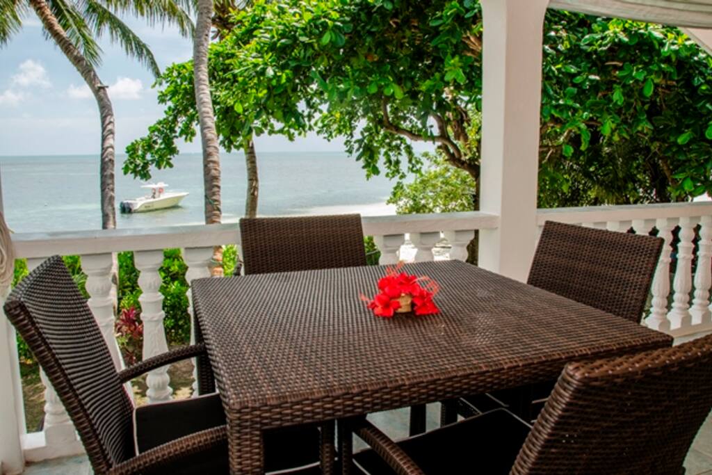 Balcony with sea view