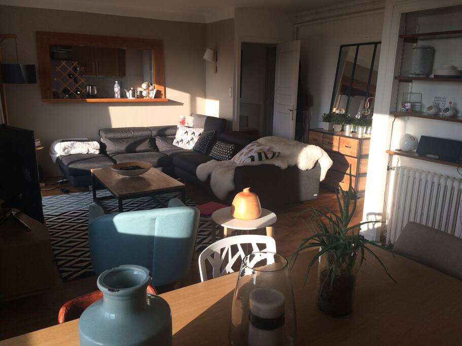 Double salon / salle à manger