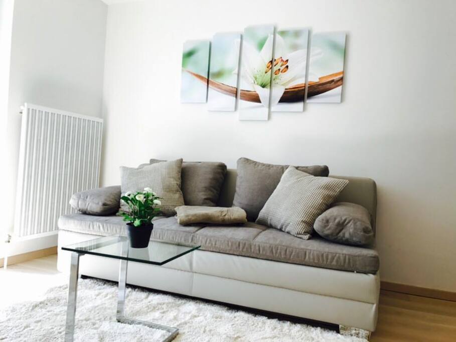 Hochwertiges Sofa mit Schlaffunktion