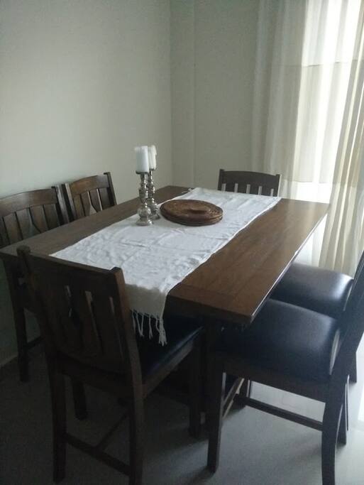 shared dining area