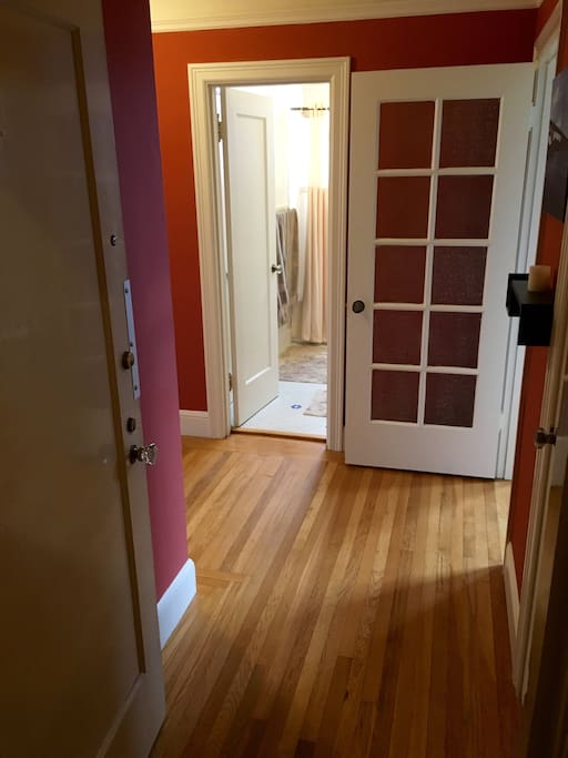 Entry hall from front door
