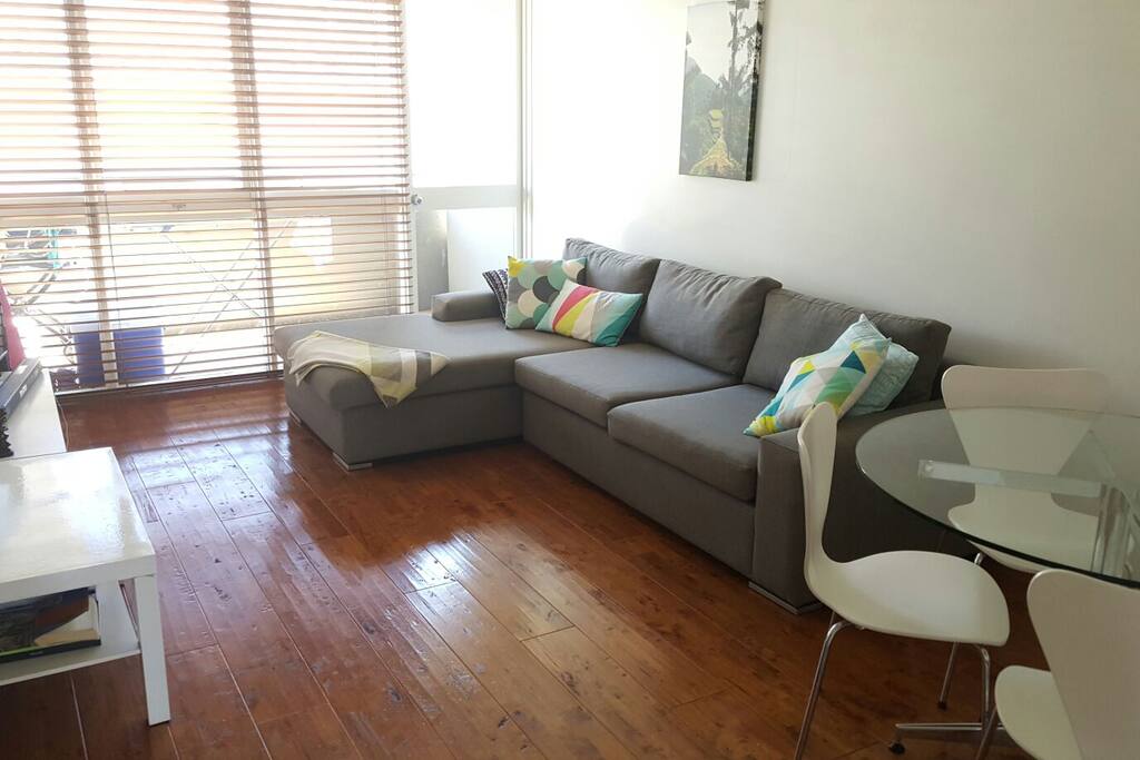 We are happy to share our living space with guests
